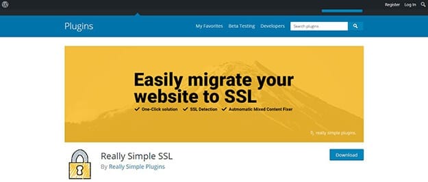 really simple ssl wordpress plugin