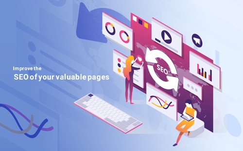Improve SEO of valuable pages