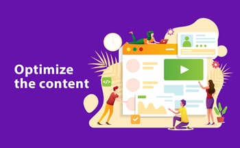 optimize the content