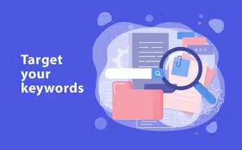 target your keywords