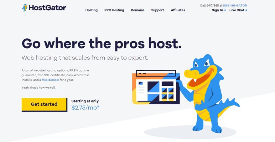 hostgator site