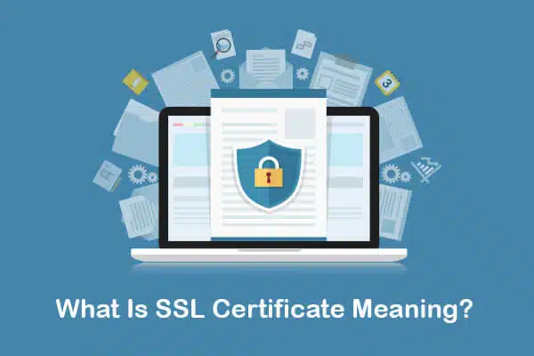 what is ssl certificate meaning
