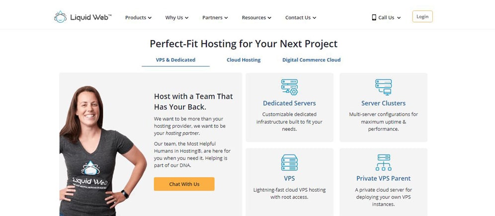 Liquid Web hosting