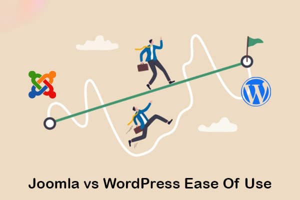 joomla vs wordpress ease of use