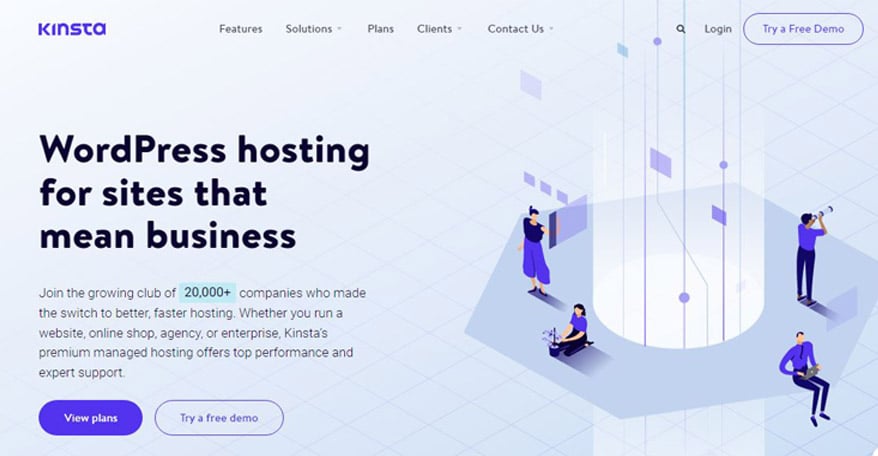 kinsta site