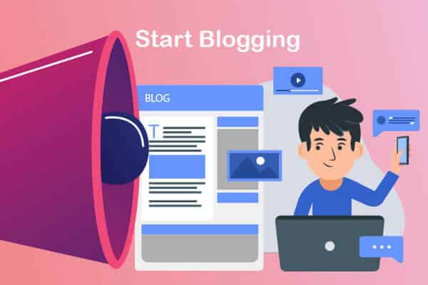 start blogging