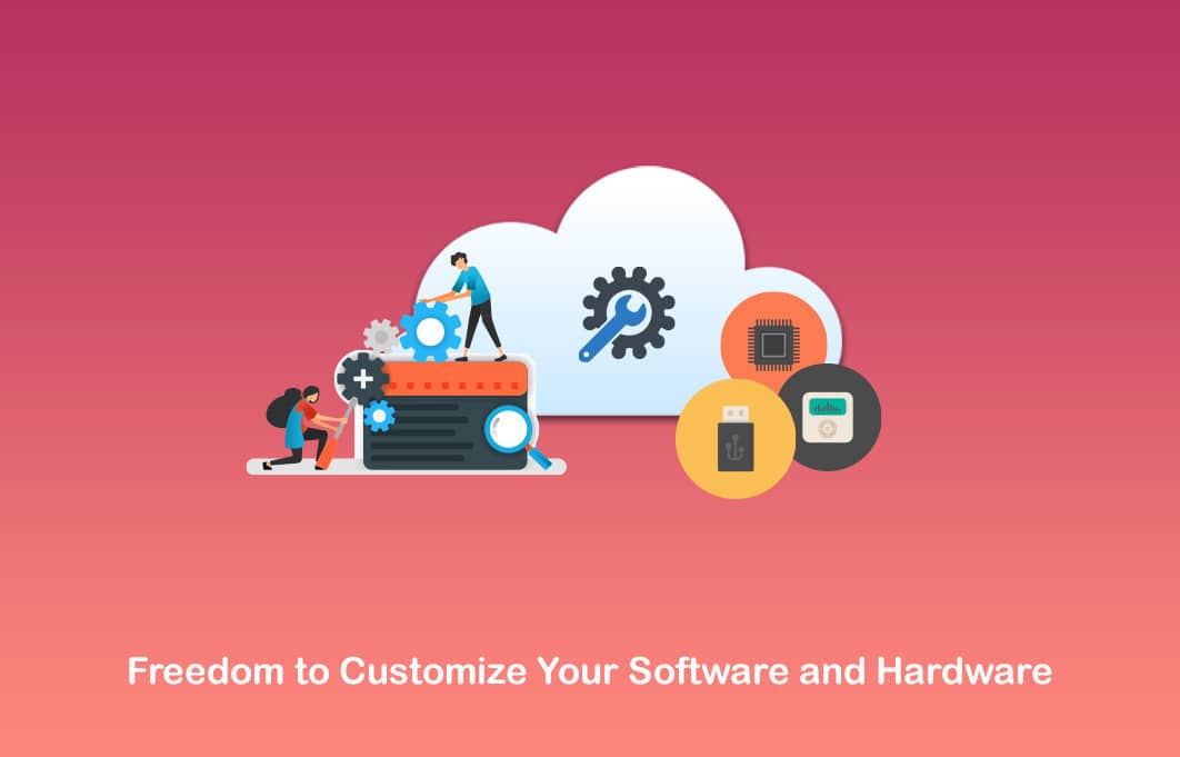 Freedom to Customize Your Software and Hardware