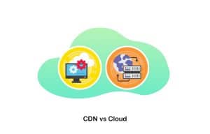 CDN vs cloud computing: