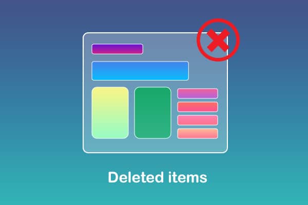 remove deleted item
