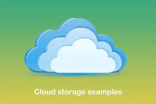 example of cloud storage