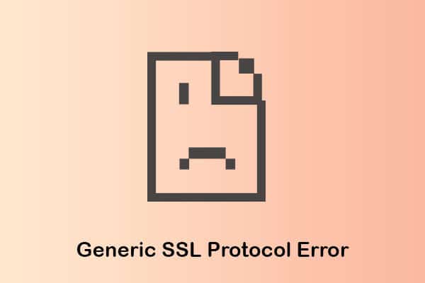generic ssl error