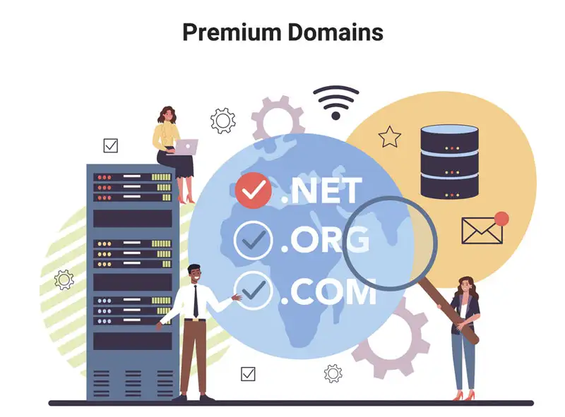 What makes a domain name premium