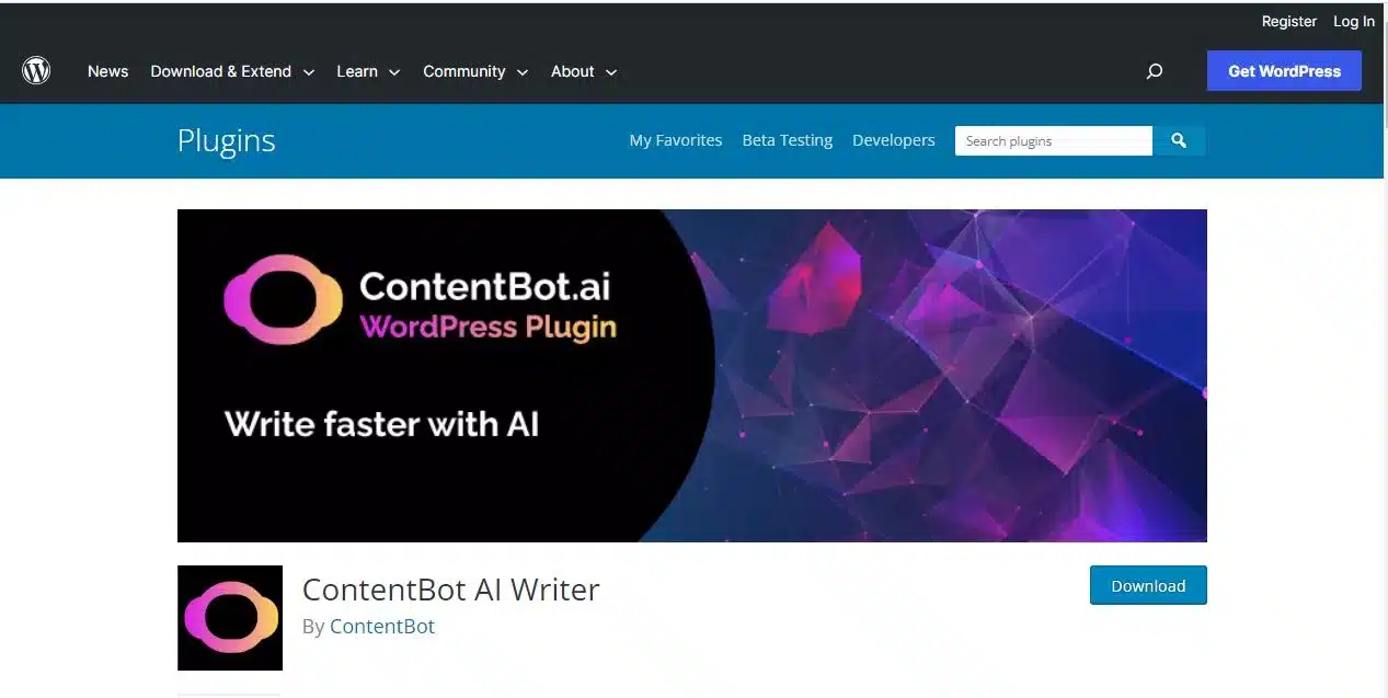 contentbot ai plugin for wordpress