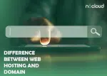 difference between web hosting and domain