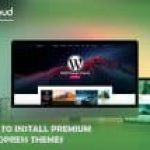 how to install a premium wordpress theme