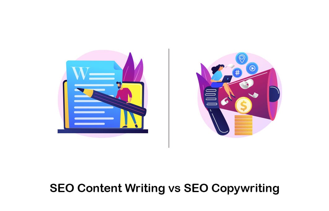 seo content writing vs seo copywriting