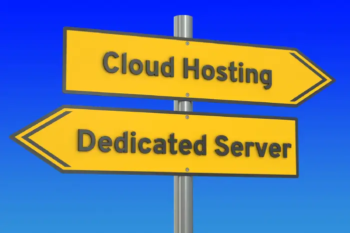 dedicated server vs cloud server