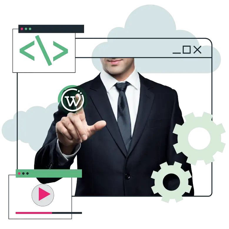 WordPress installation at the push of a button