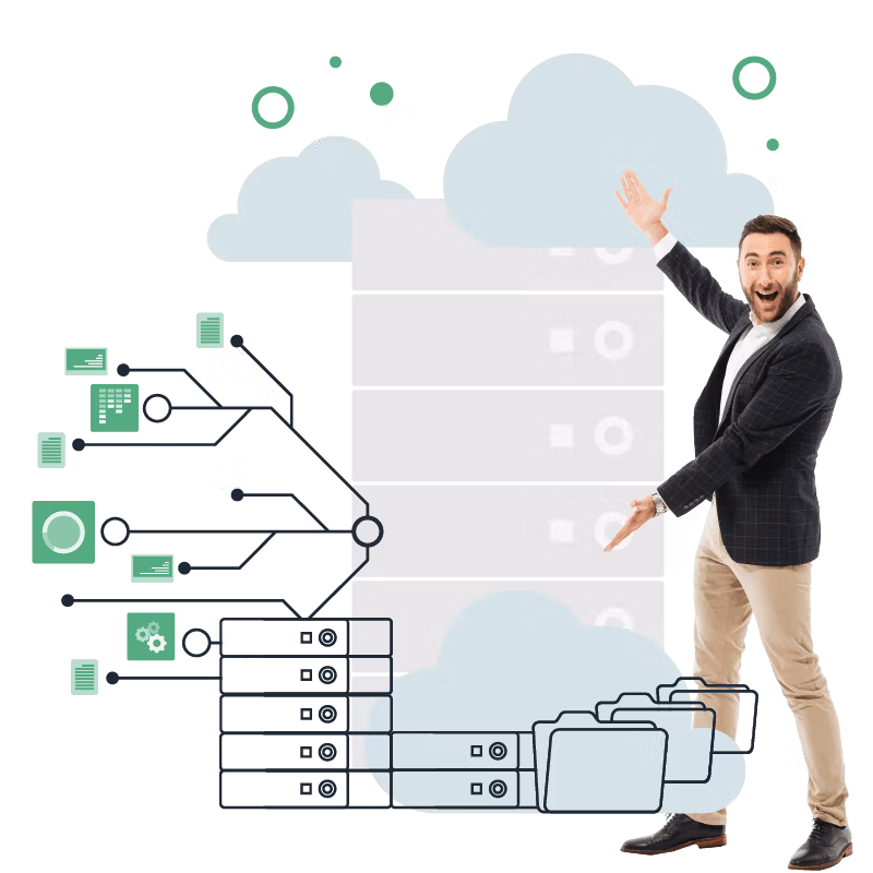 Guaranteed server resources and protected data with N6 Cloud WordPress hosting