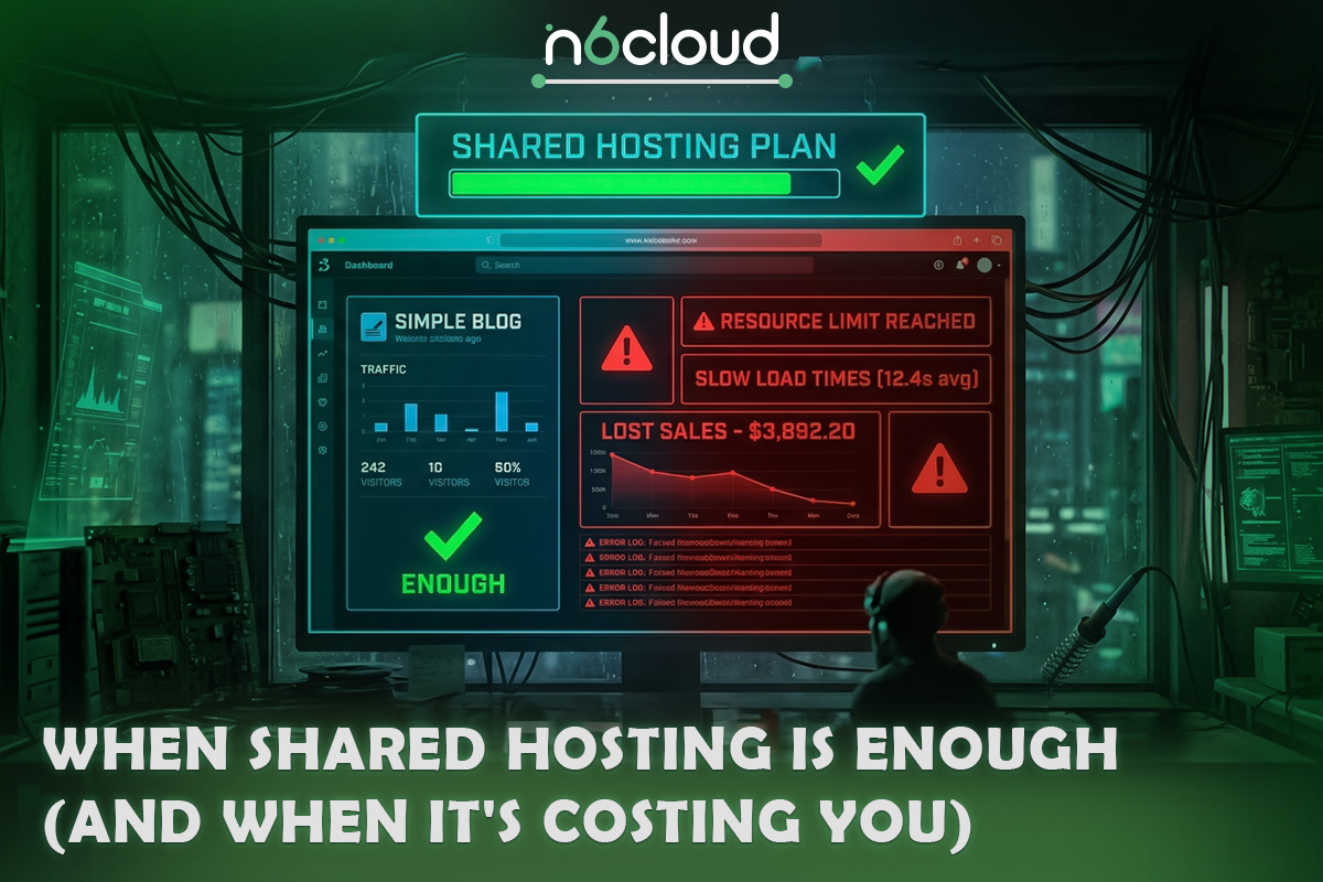 When Shared Hosting Is Enough (and When It's Costing You)